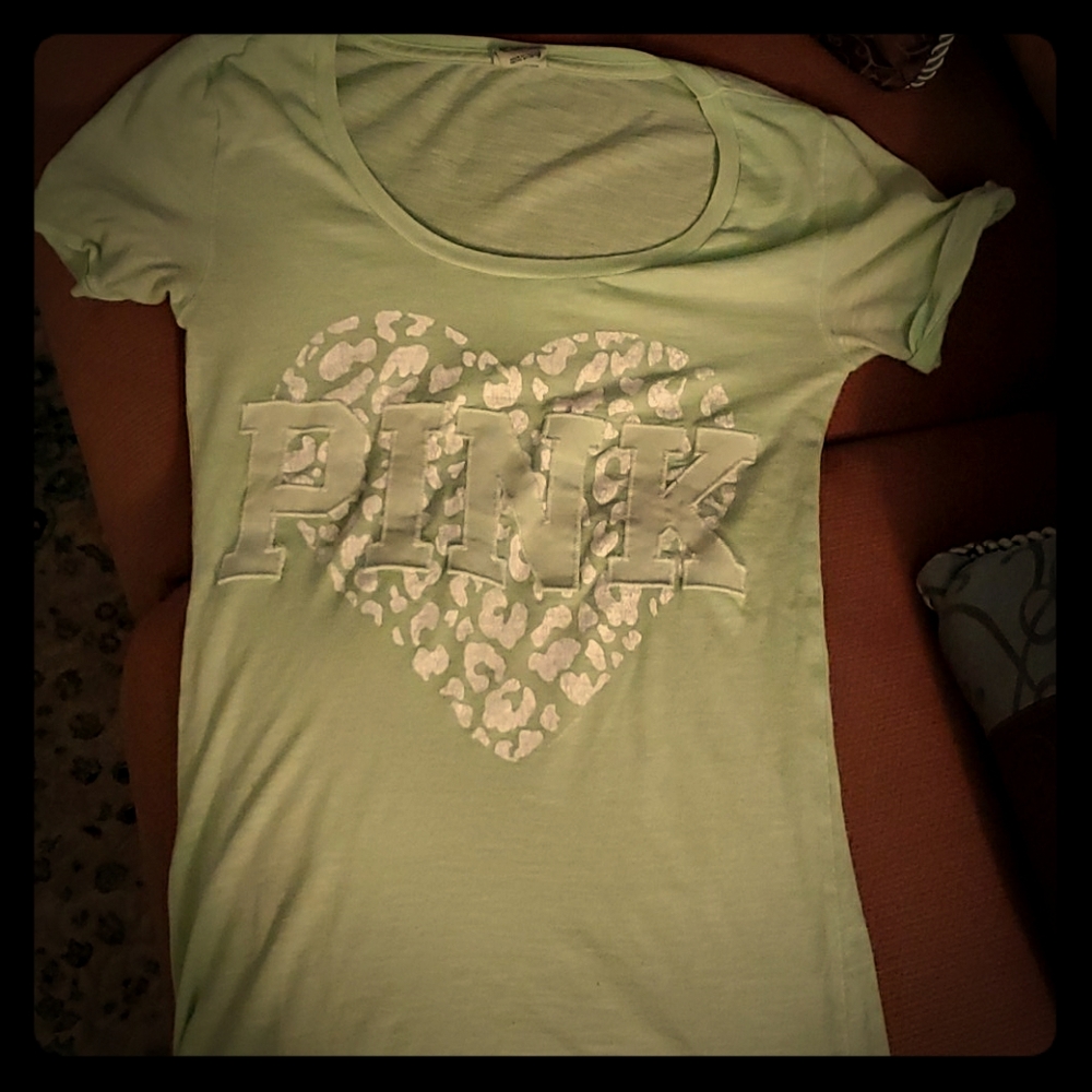 Pink Victoria secret tshirt.